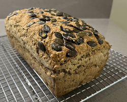 Cooling High Protein Bread