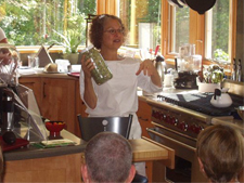 Lenore teaching sprouting